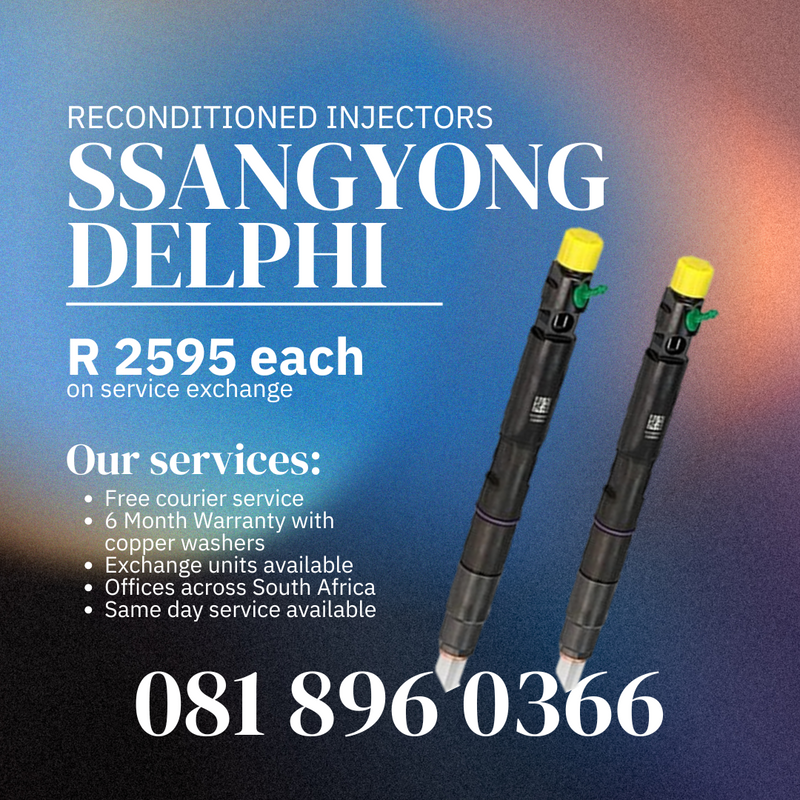 SSANGYONG DIESEL INJECTORS FOR SALE