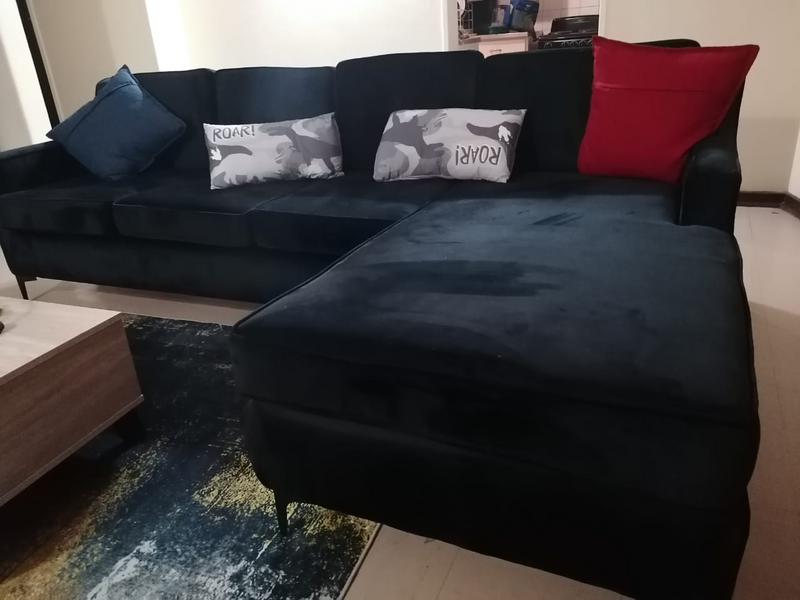 L-Shape Couch, Bargain Price