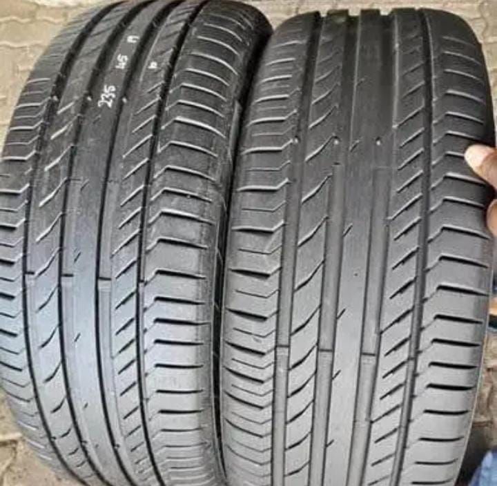 Selling tyres and rims with cheap prizes are on sale