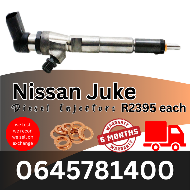 Nissan Juke diesel injectors for sale