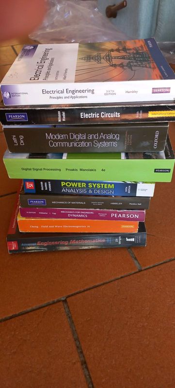 Engineering Textbooks (electrical mostly)