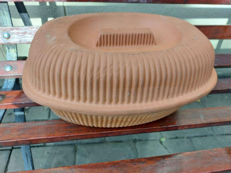 Oval Clay Pot