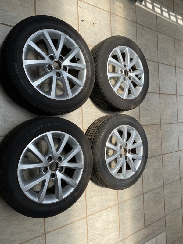 16” VW OEM rims and tyres