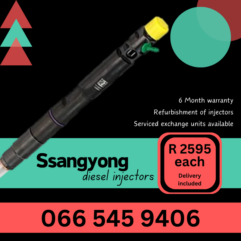 Ssangyong diesel injectors for sale on exchange
