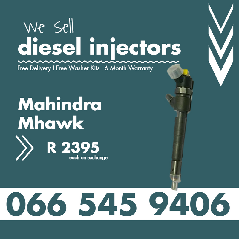 MAHINDRA MHAWK DIESEL INJECTORS FOR SALE WITH WARRANTY