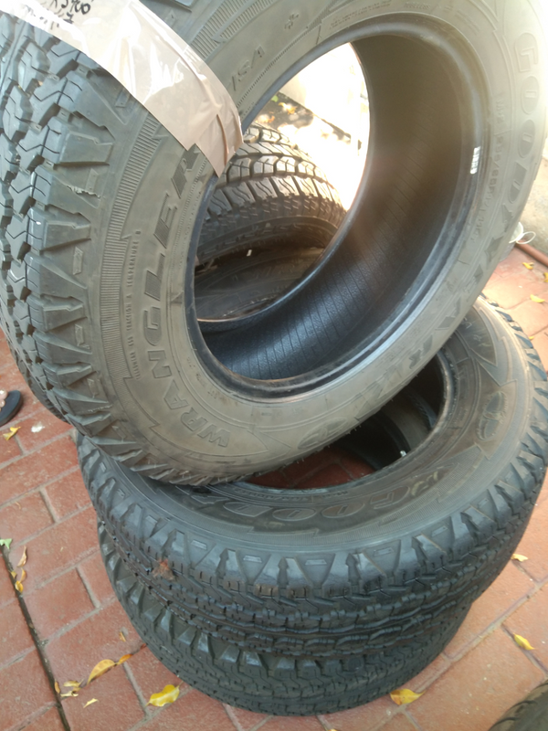 Good Year Wrangler 3 Tyres 265/65/1795%R3900