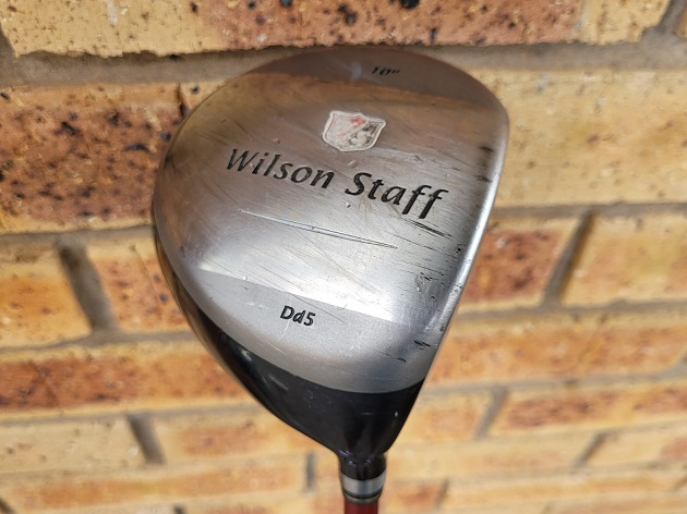 Bargain ! Quality Wilson Staff Dd5 Titanium Driver with cover !!