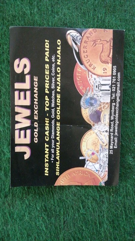 Jewels cash for gold