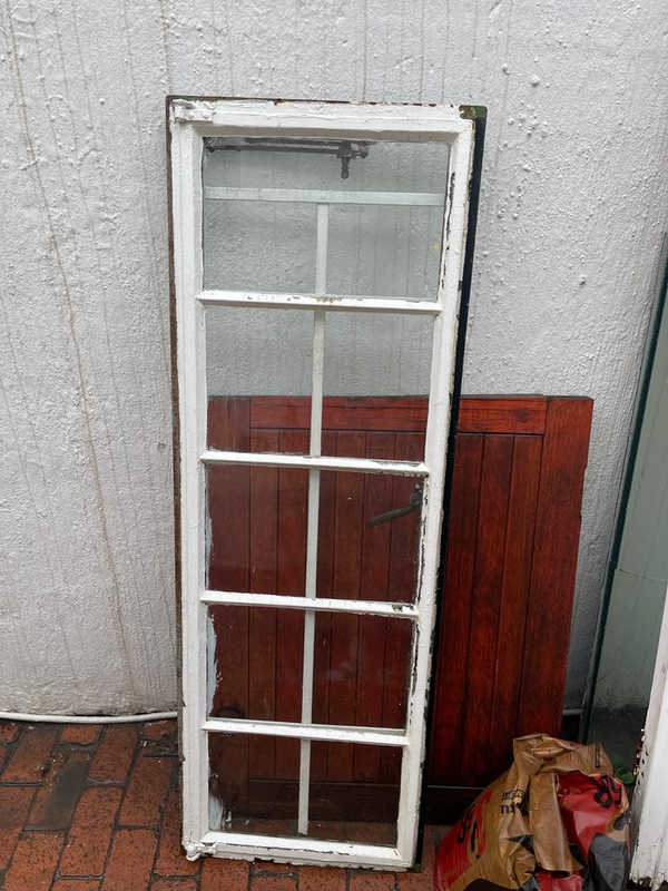 Used Window  with security attached  for sale R350 cash on collection. Width 51cm and length 1.45m