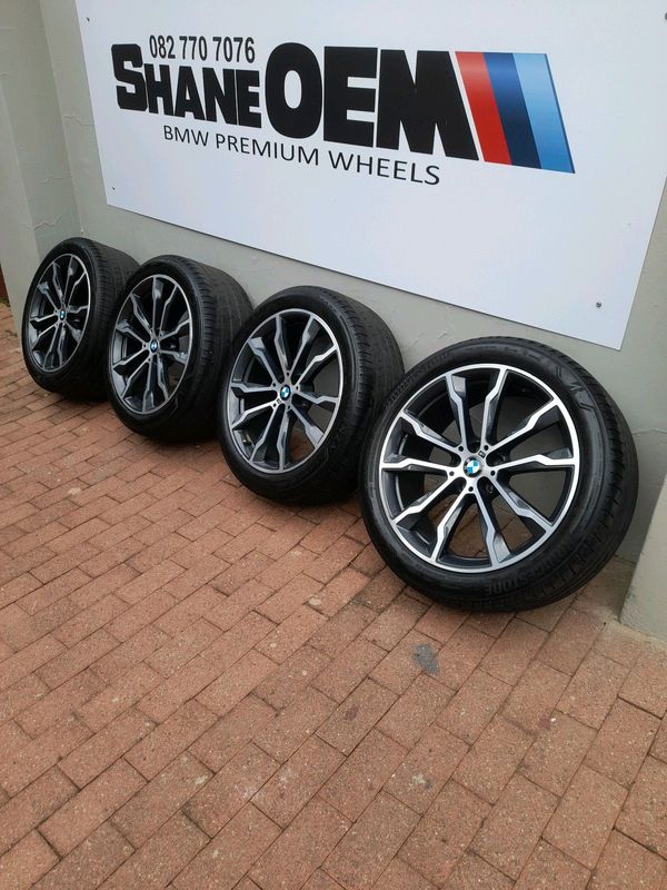 20&#34; BMW x3 Go1 Oem mags and tyres