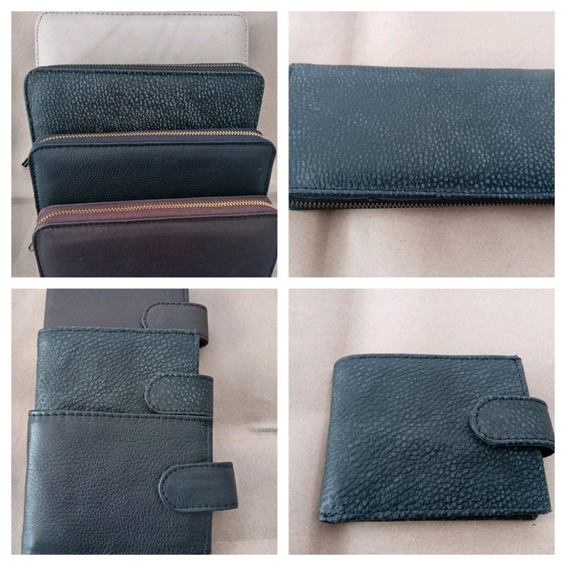 Wallets &amp; purses high quality genuine leather