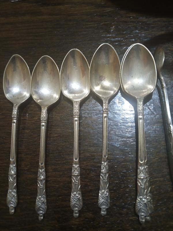 Sliver antique spoons
