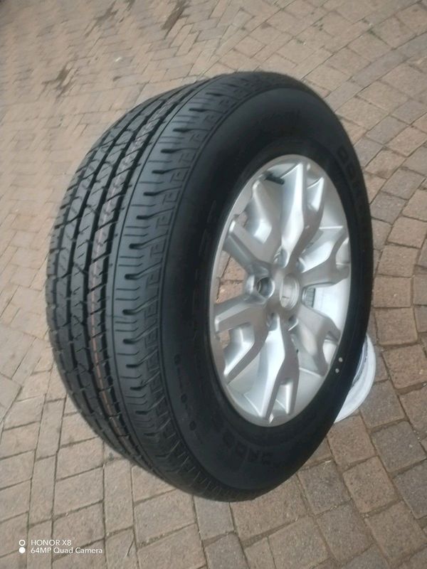 ONE 265 /60R18 CONTINENTAL CROSS CONTACT Tyre &amp; 18Inch FORD RANGER Magrim 6Hole On Sale.