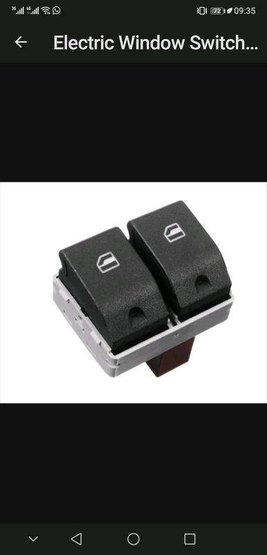 Electric window switch 4 p i n compatible with v w polo 9 n 2002 2009