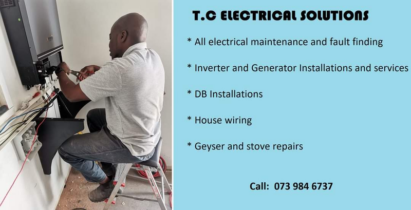 Electrician - Ad posted by samchimbamba