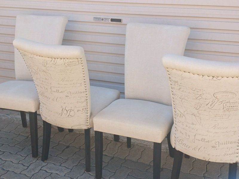 Coricraft dining chairs x4