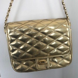 Golden color Handbag
