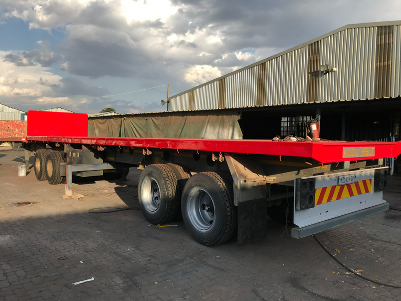 Super links flat deck trailers for rent