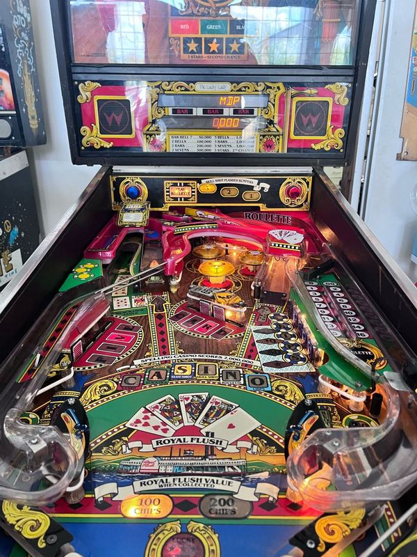 RiverBoat Gambler pinball machine Williams