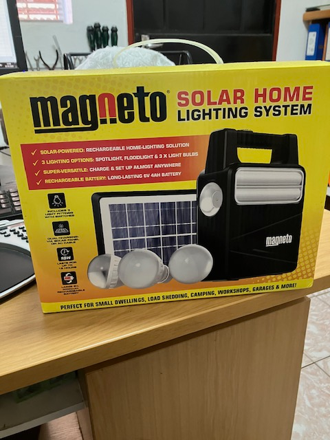 Magneto Home Solar Powered System - New