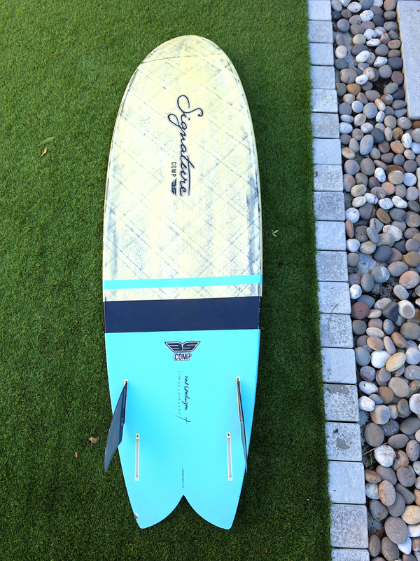 Full carbon Signature 6ft Fish Surfboard LTD edition