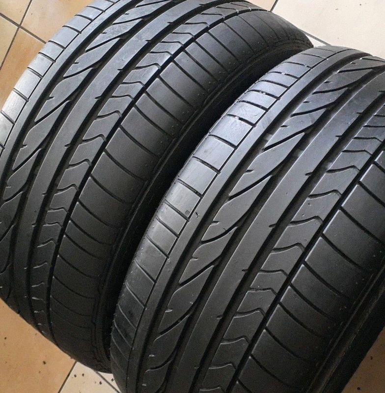 255/40/17×2 Bridgestone runflat we are selling quality used tyres at affordable prices.