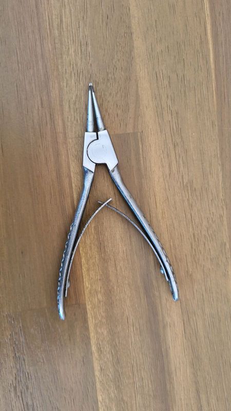 Hazet 1846A-4 Circlip pliers 85-140mm Straight Tip Internal - Chrome.