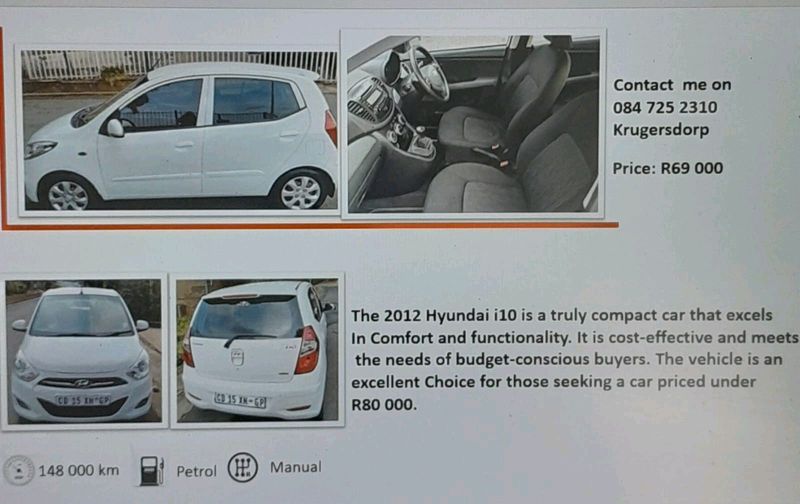 Hyundai I10 manual