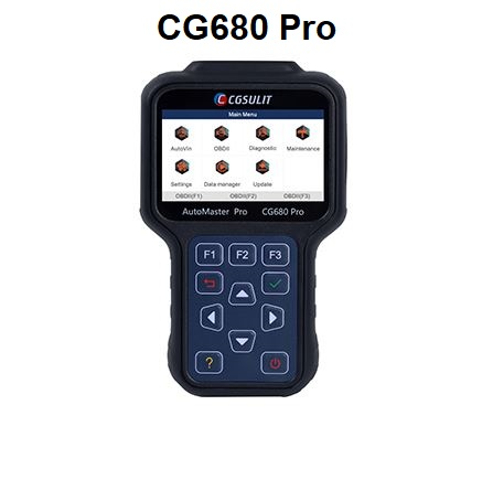 CG 680 Pro - All Systems and Vehicles Diagnostic Scanner