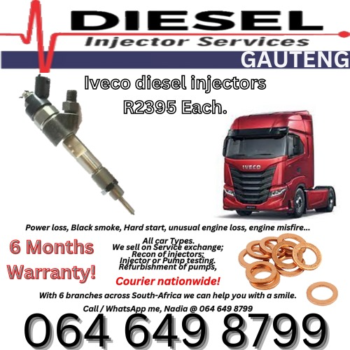 Iveco diesel injectors for sale on exchange