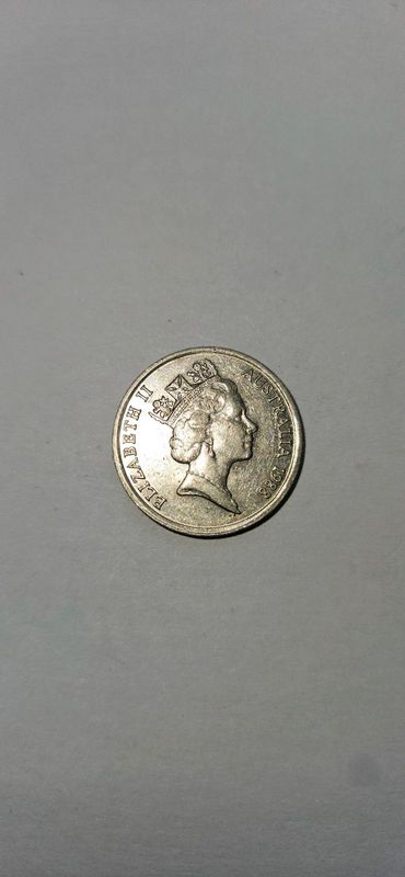 1988 Australia 5 Cent Coin.