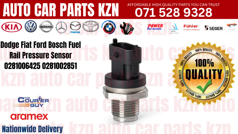 Dodge Fiat Ford Bosch Fuel Rail Pressure Sensor 0281006425 0281002851