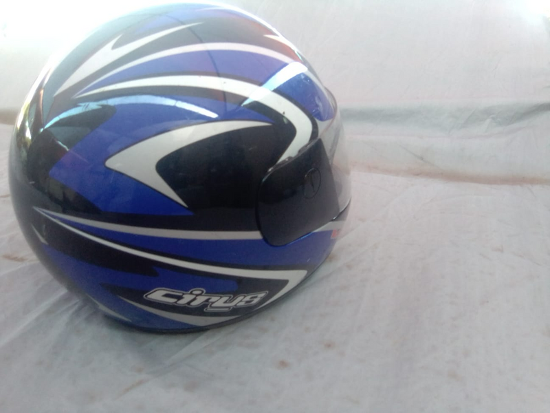 Helmet Cirus V2 Motor Cycle Blue and Black