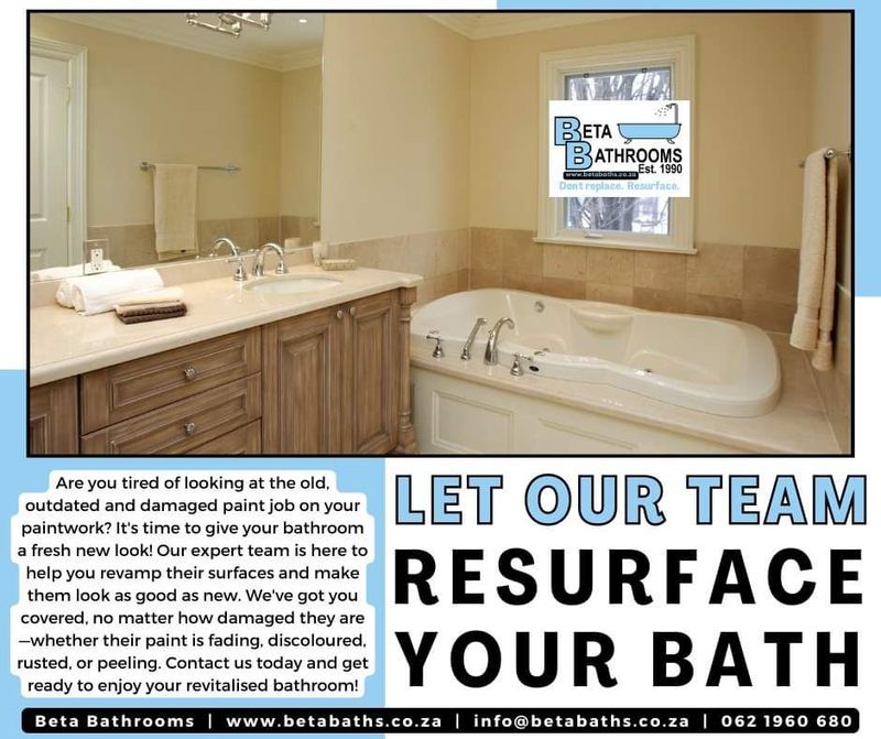 Re-enamel your bath today and save money on the cost of new!