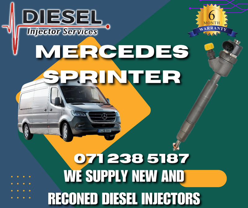 MERCEDES SPRINTER DIESEL INJECTORS FOR SALE OR RECON