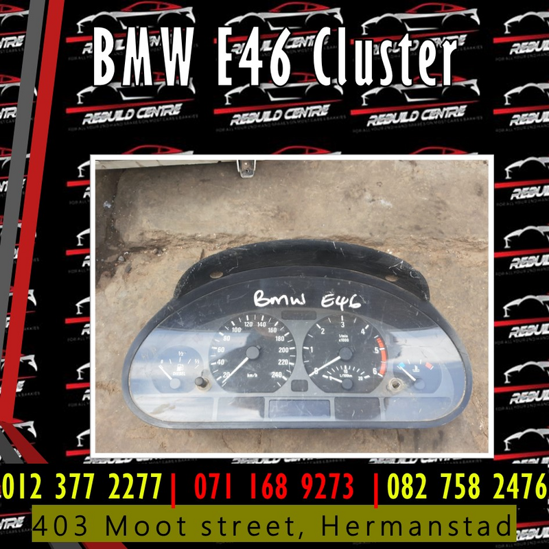 BMW E46 used cluster for sale