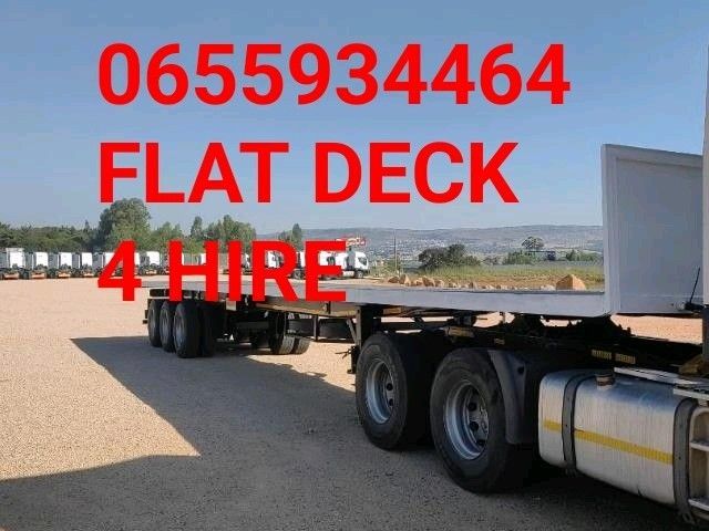 MONTHLY HIRE ON FLAT TRAILERS