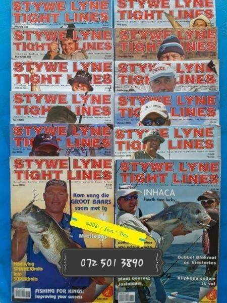 Stywe Lyne / Tight Lines - Magazines - 2008 Jan tot Des - Fishing.
