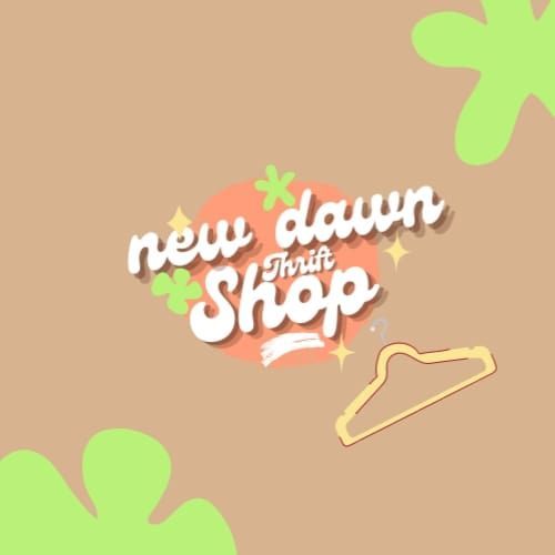 new dawn thrift shop on Yaga and instagram