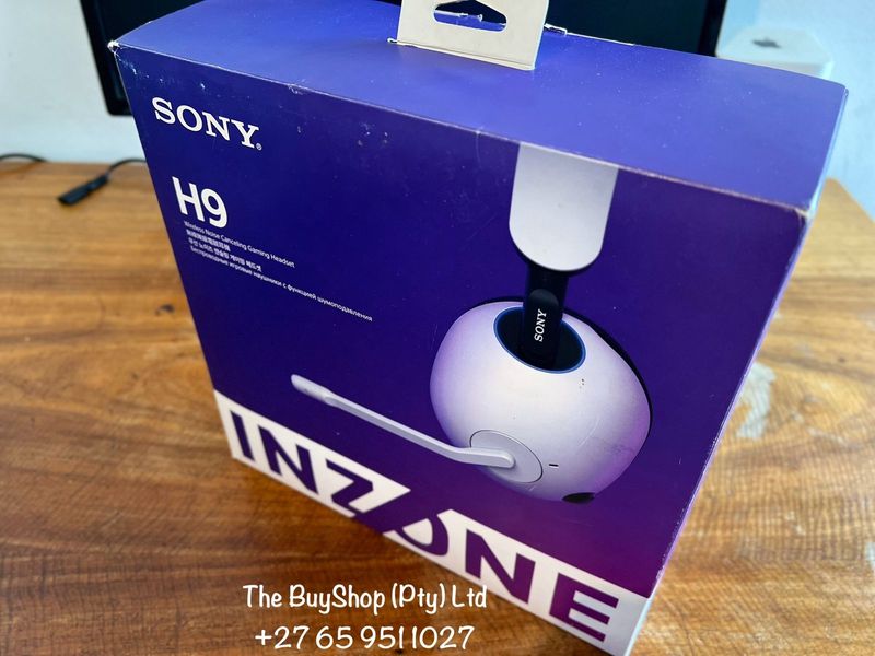 Brand New, Unused Sony H9 InZone Noise Cancelling Wireless Gaming Headphones for Sale…