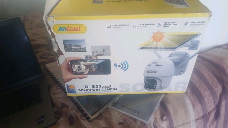 Solar wifi camera