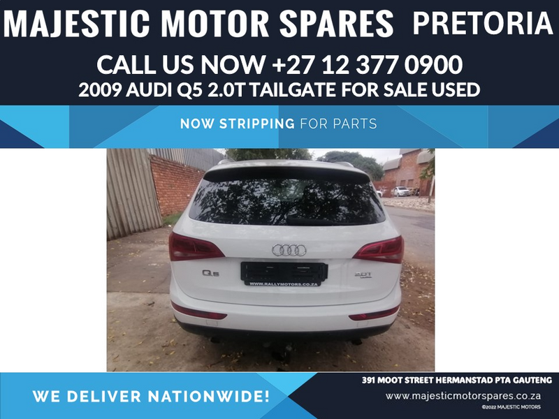 2009 Audi Q5 tailgate for sale used