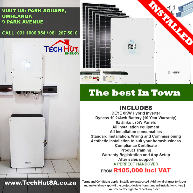 Inverters, Batteries and Solar Panels