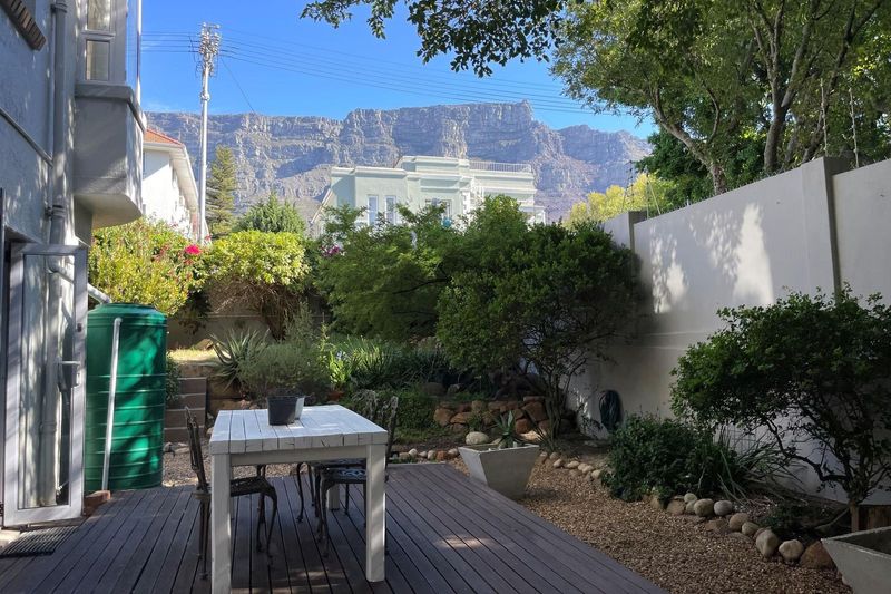 8 Month Furnished Garden Flat with Table Mountain Views