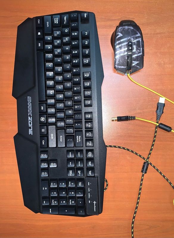 Sharkoon Shark Zone K15 keyboard and M50 Mouse