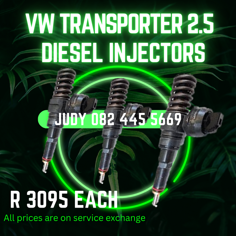 VW Transporter 2.5 Diesel Injectors