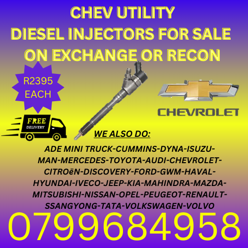 CHEV UTILITY DIESEL INJECTORS/ FREE COPPER WASHERS