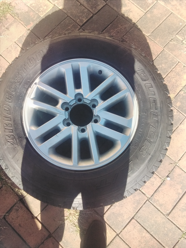 Toyota Hilux legend 45 set of brand new rims and tyres for sale