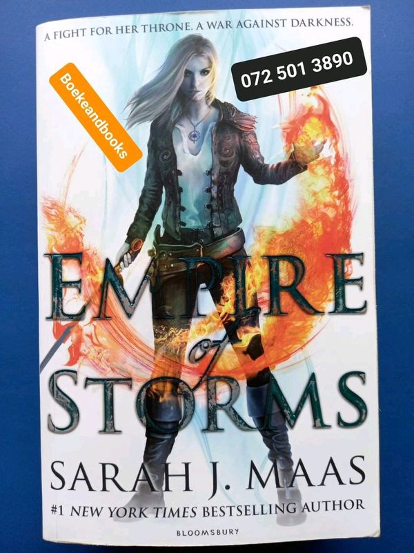 Empire Of Storms - Sarah J Maas - Throne Of Glass #5.