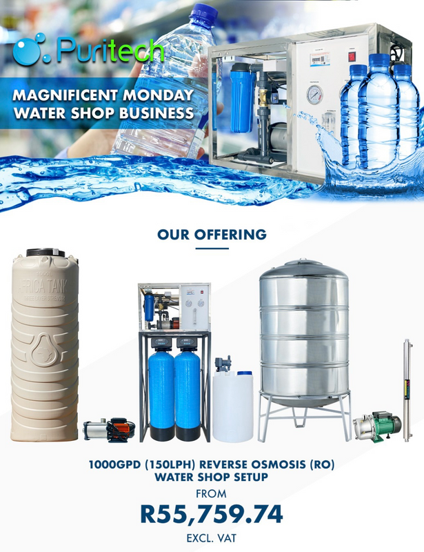 Water shop business setup direct from manufacturer (Business Opportunity)